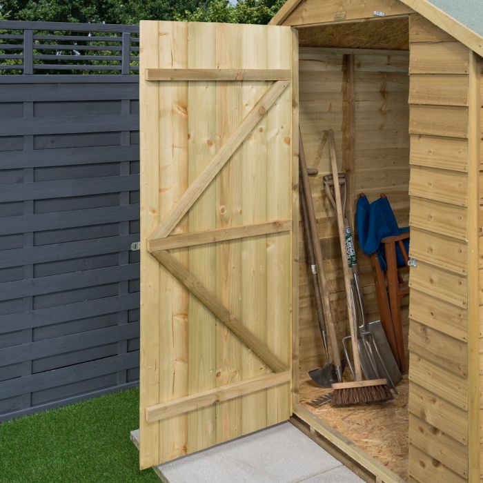 Overlap 6ft x 4ft Shed_Garden Sheds