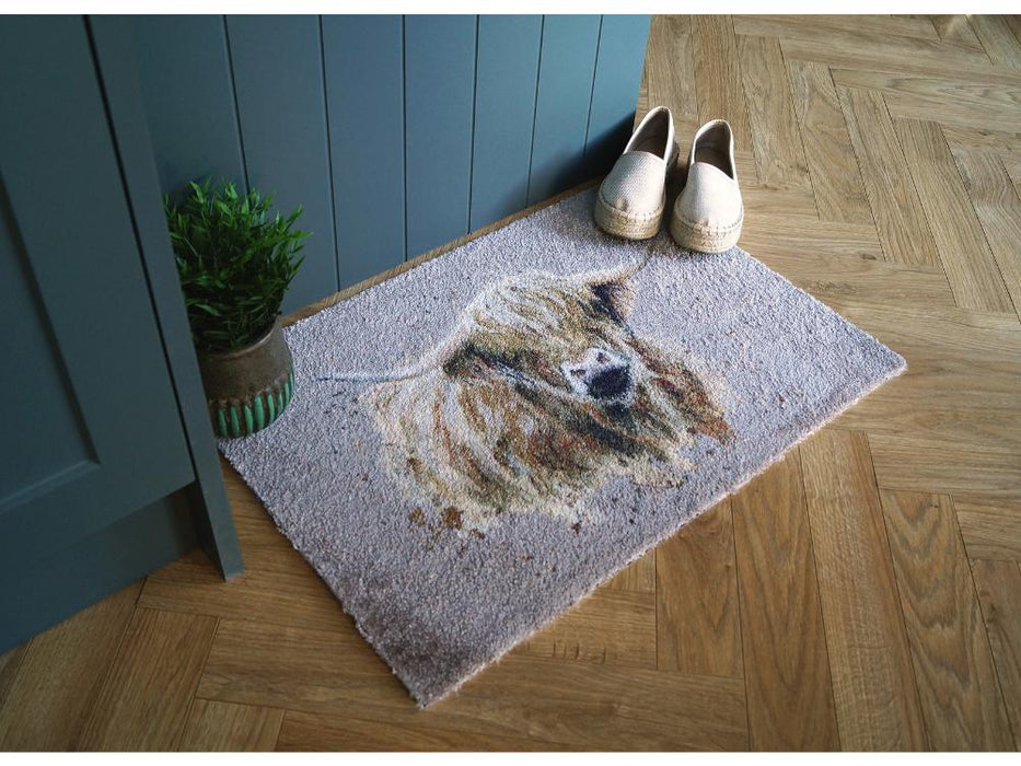 Bree Merryn Luxury Washable Mat - Blair (1 Cow)_Doormats