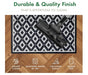 Eco Flex Premium Washable Mat - Diamond Geo Grey_Doormats