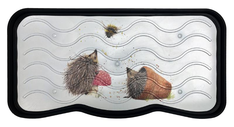 Bree Merryn Printed Utility Tray - Brillo Barb & Bumble (Hedgehogs)_Doormats