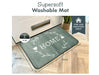 Supersoft Washable Mat - Sage Home Wreath_Doormats