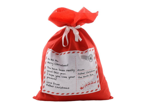 Christmas Letter to Santa Sack Reusable_Christmas Gift Bags