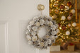 White & Gold Pinecone Wreath_Christmas Wreaths