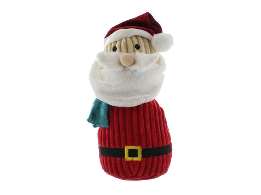 Plush Father Christmas Doorstop_Indoor Christmas Decorations