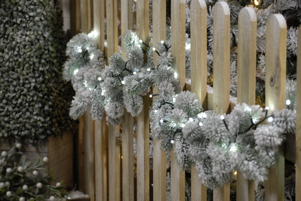 Glow - worm lights - White_Christmas Lights