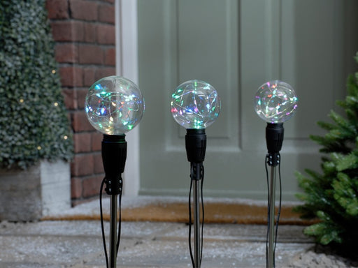 Twinkling Ball Pathfinder Lights_Outdoor Christmas Decorations