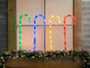 Candy Cane Stakes_Outdoor Christmas Decorations