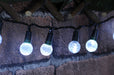 Crackle Ball Lights - White colour_Christmas Lights