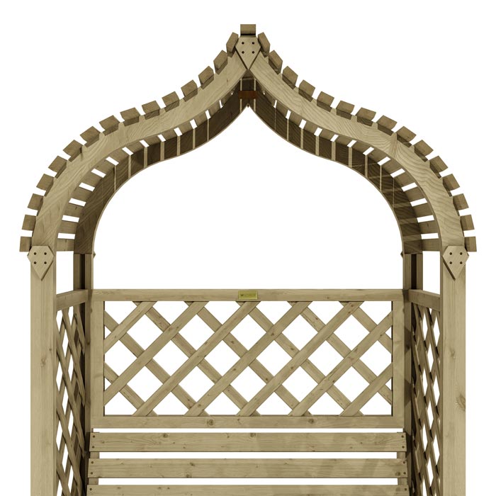 Kashmir Arbour_Garden Swings & Arbours