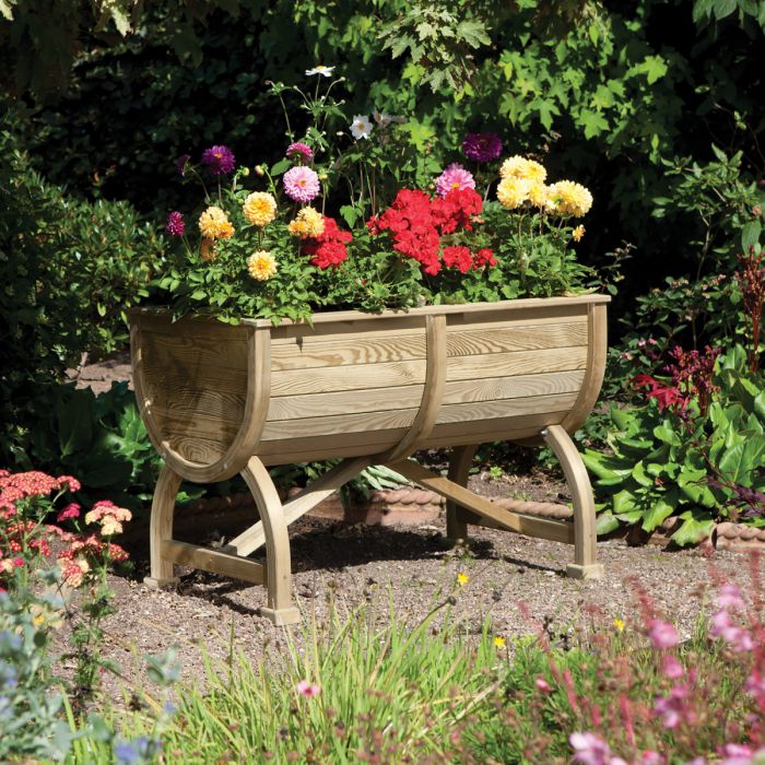 Marberry Barrel Planter_Patio Planters