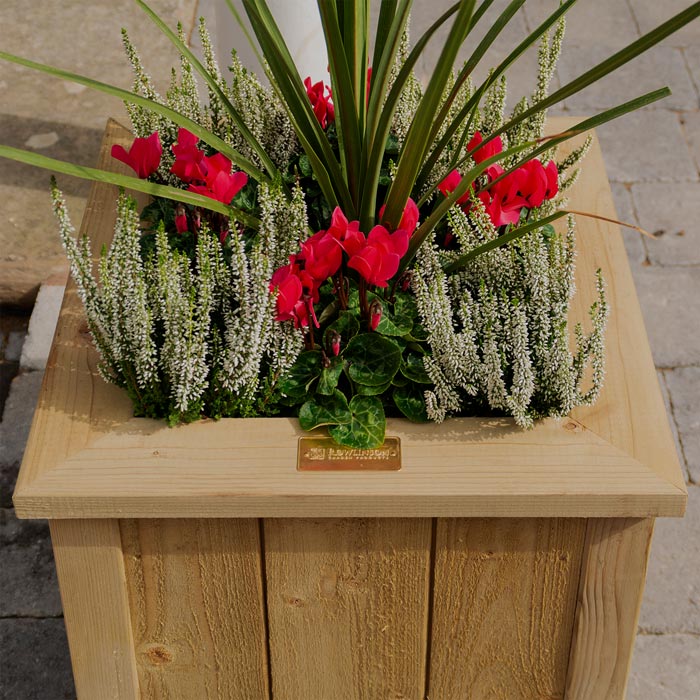 Heritage Square Planter 40cm_Planters