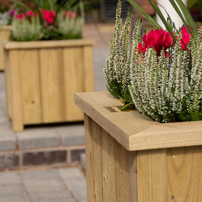 Heritage Square Planter 40cm_Planters