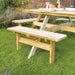 Square Picnic Table_Garden Furniture