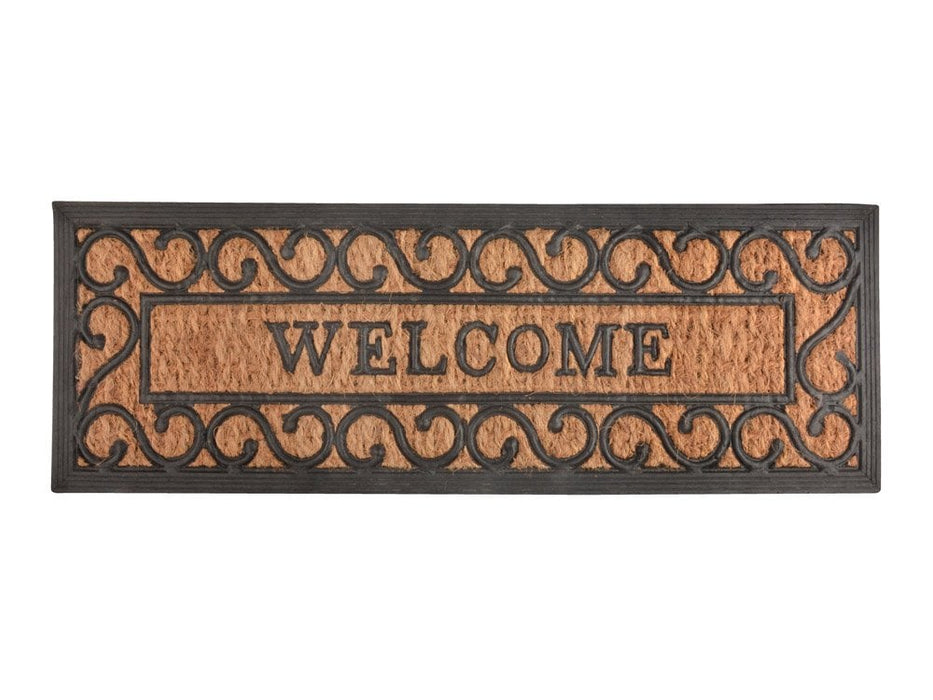 Welcome - Rubber & Coir Doormat_Doormats