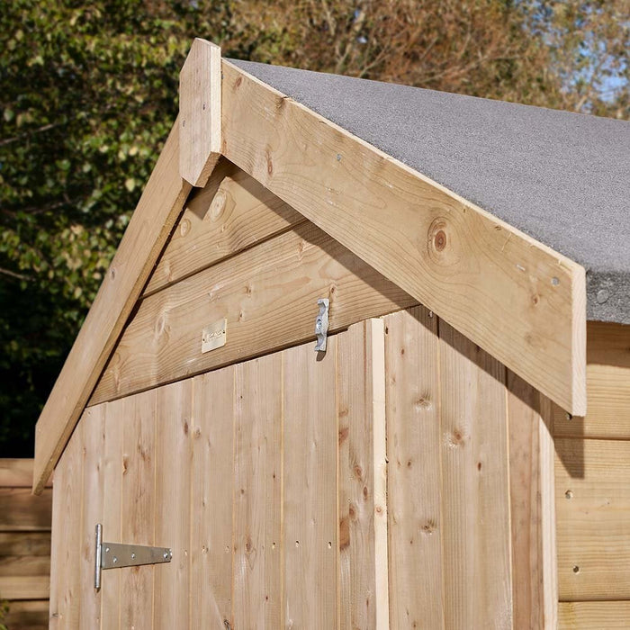 4×4 Shiplap Apex Shed Single Door_Garden Furniture