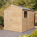 8×6 Single Door Shiplap Apex Shed With Window_Garden Furniture