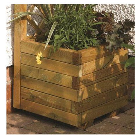 Square Planter & Lattice_Planters