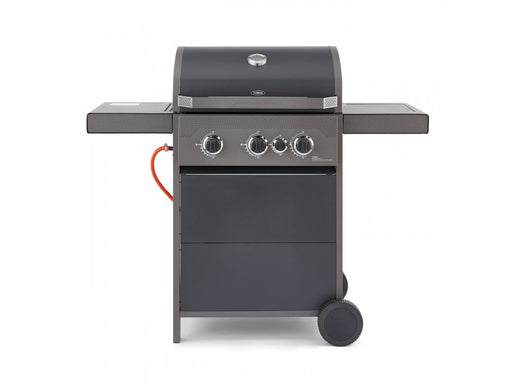 Stealth 3000 Three Burner Porcelain Gas BBQ with Precision Thermometer_BBQS