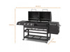 Ignite Multi XL Grill with Gas/Charcoal/Smoker/Side Burner_BBQS