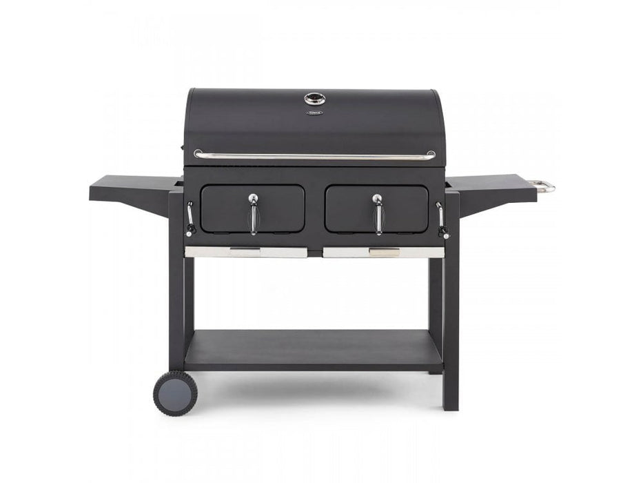 Ignite Duo XL BBQ Grill with Adjustable Charcoal Grill and Temperature Gauge_BBQS