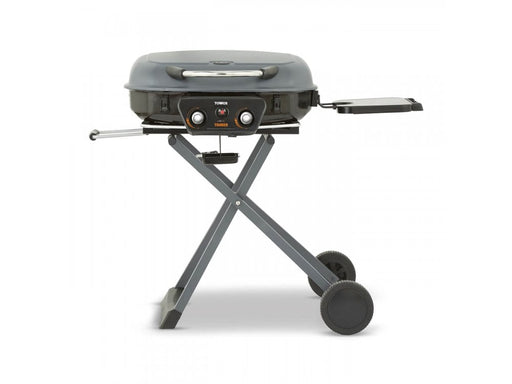 Tourer Two Burner Gas BBQ, Portable Design, Porcelain Enamel Coated Steel Wire Grill_Portable BBQs