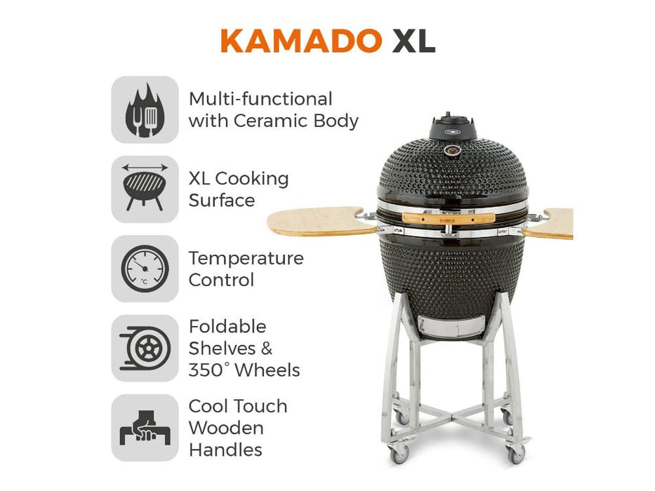 Kamado XL Ceramic BBQ_BBQS