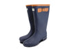 The Burford Fleece Lined Wellington Boots Navy_Wellington Boots