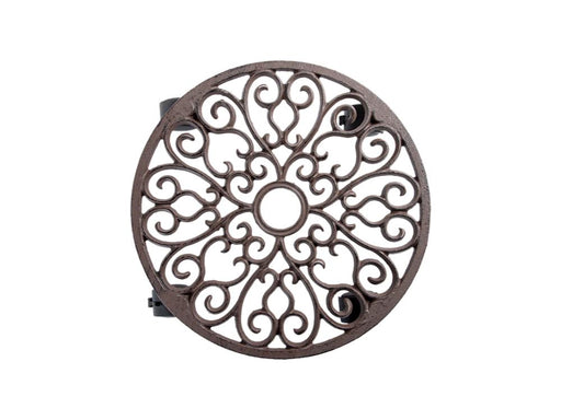 Round Cast Iron Pot Caddy - Large_Pot Caddies