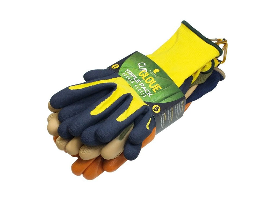 Triple Pack of Gardening Gloves - Men's_Gardening Gloves