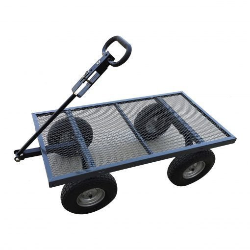 Garden Trolley with Liner & Tool Tray_Trollies & Wagons