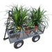 Garden Trolley with Liner & Tool Tray_Trollies & Wagons