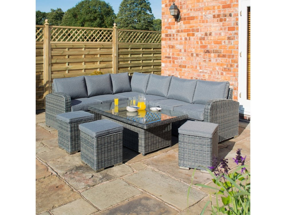 Thornbury Rattan Corner Dining Set_Garden Furniture