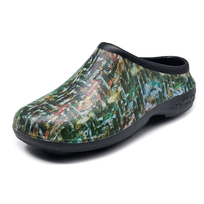 Tweed Chunky Tread Classic Men's Clogs_Mens Chunky Tread Clogs