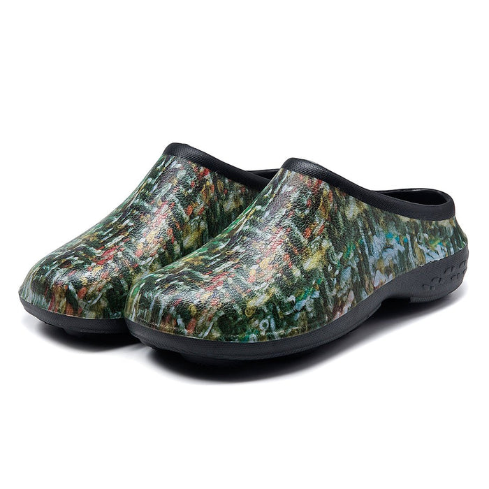 Tweed Chunky Tread Classic Men's Clogs_Mens Chunky Tread Clogs