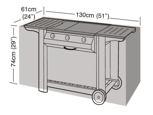 Medium Flatbed BBQ Cover_BBQ Covers