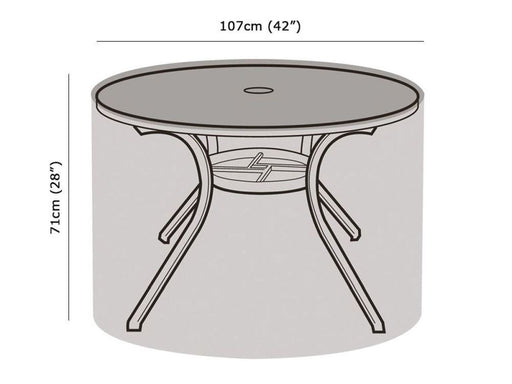 4 Seater Round Table Cover_Garden Furniture Covers