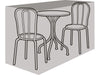 2 Seater Small Bistro Set Cover_Garden Furniture Covers