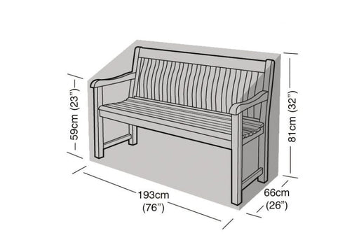 3 - 4 Seater Bench Cover_Garden Bench Covers