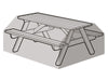 8 Seater Picnic Bench - Premium Polyester_Picnic Bench Covers