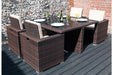 4 Seater Small Cube Set Cover_Rattan Furniture Covers