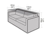 2 - 3 Seater Small Sofa Cover_Rattan Furniture Covers