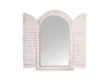 Antique White Mirror with French Doors_Garden Mirrors