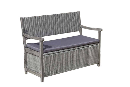 Alderley Rattan Storage Bench_Garden Benches