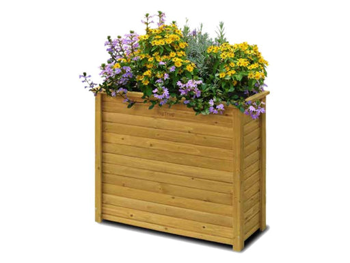 Rectangular Wooden Planter_Patio Planters