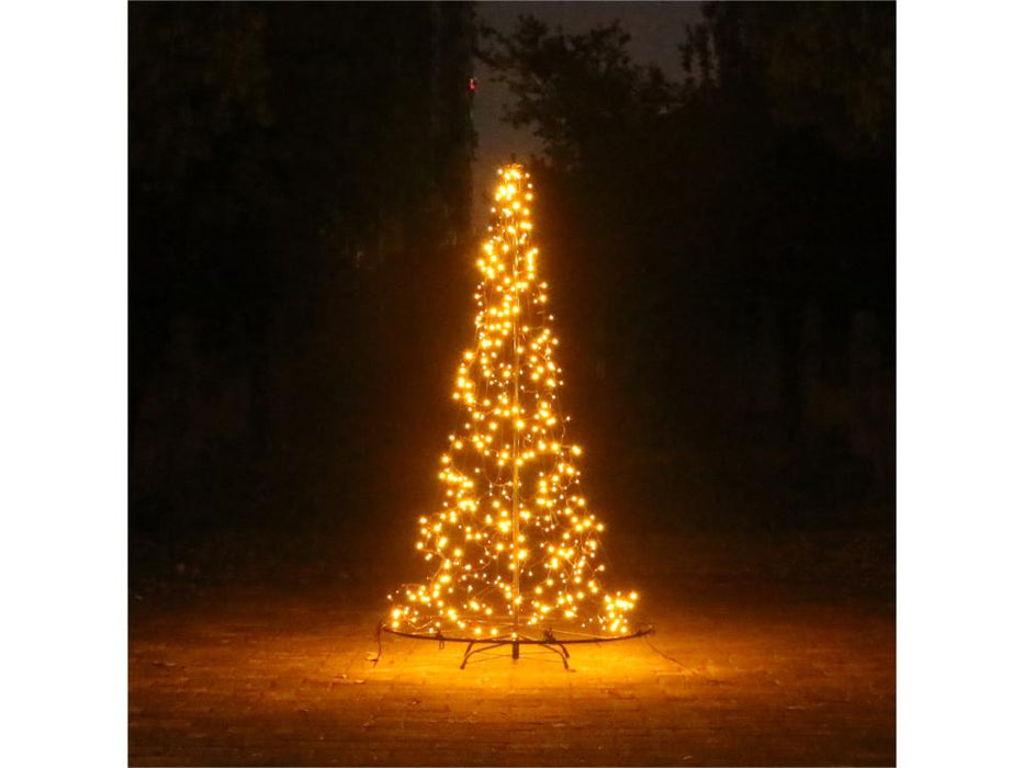 Pre Lit Twinkling Christmas Tree with Copper Gold LEDs_Artificial Christmas Trees