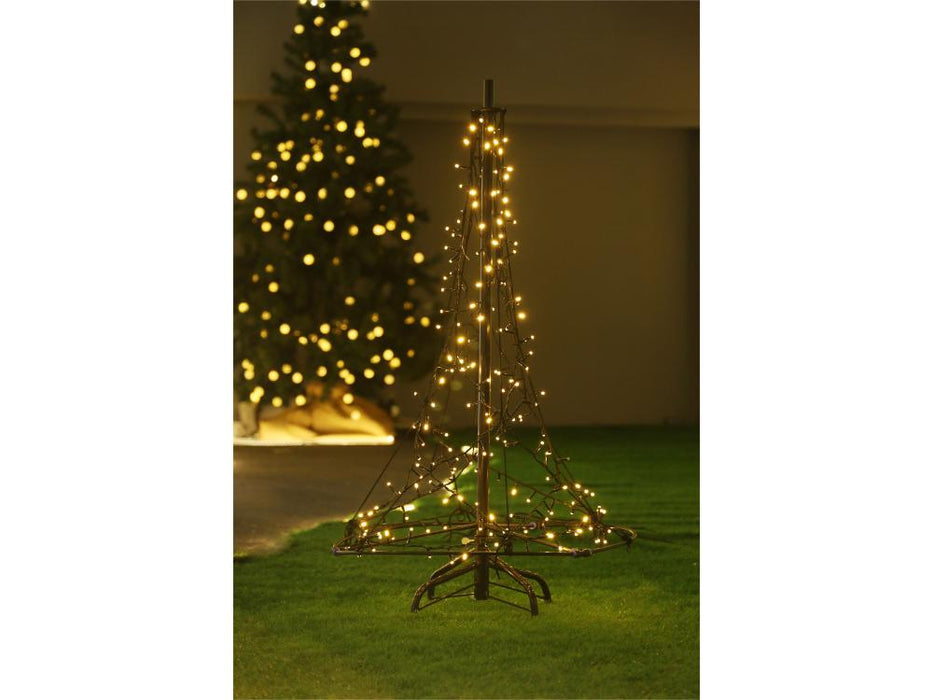 Pre Lit Christmas Tree with Warm White LEDs - Twinfle Effect_Artificial Christmas Trees