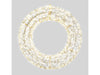 2D White Metal Christmas Wreath_Christmas Lights