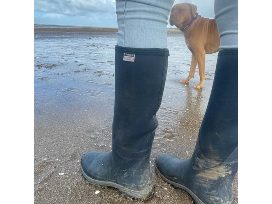 The Buckingham Wellington Boots Navy_Wellington Boots